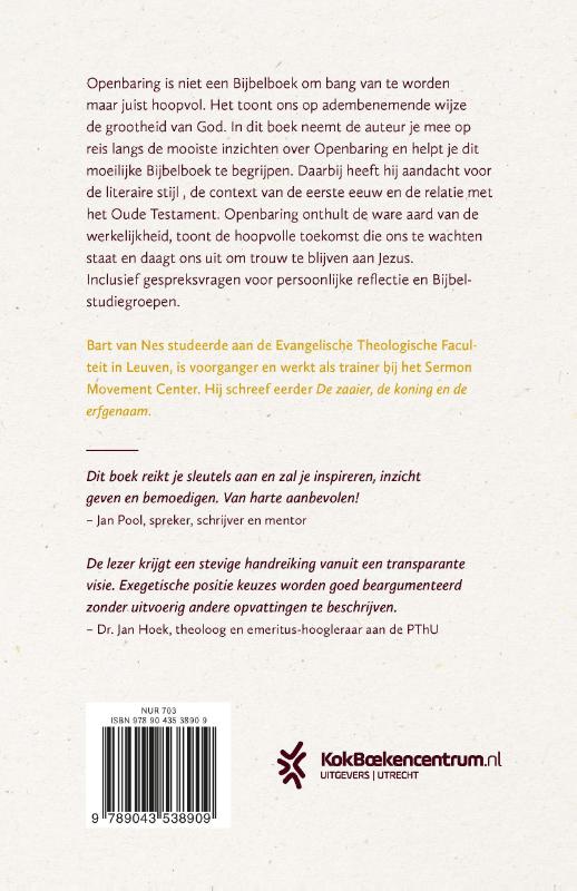Zie, ik maak alle dingen nieuw achterkant