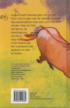 Meester Paardenpoep achterkant