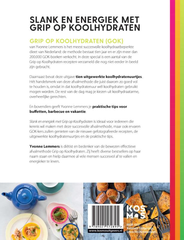 Slank en energiek met Grip op koolhydraten achterkant