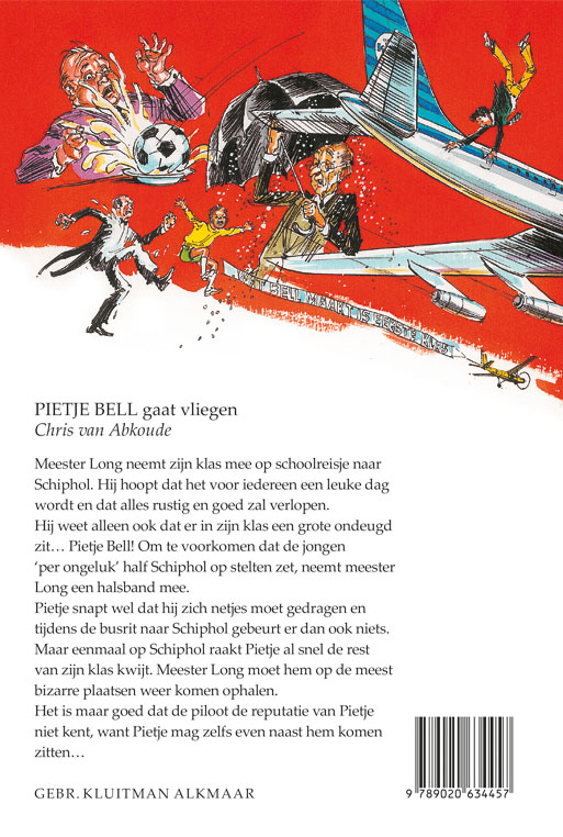 Pietje Bell serie -  Pietje Bell gaat vliegen Pietje Bell serie  -   Pietje Bell gaat vliegen achterkant