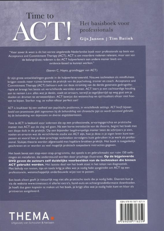 Time to ACT! Time to ACT! achterkant