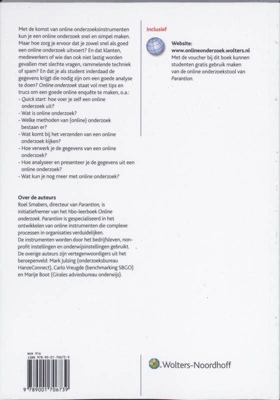 Online onderzoek achterkant