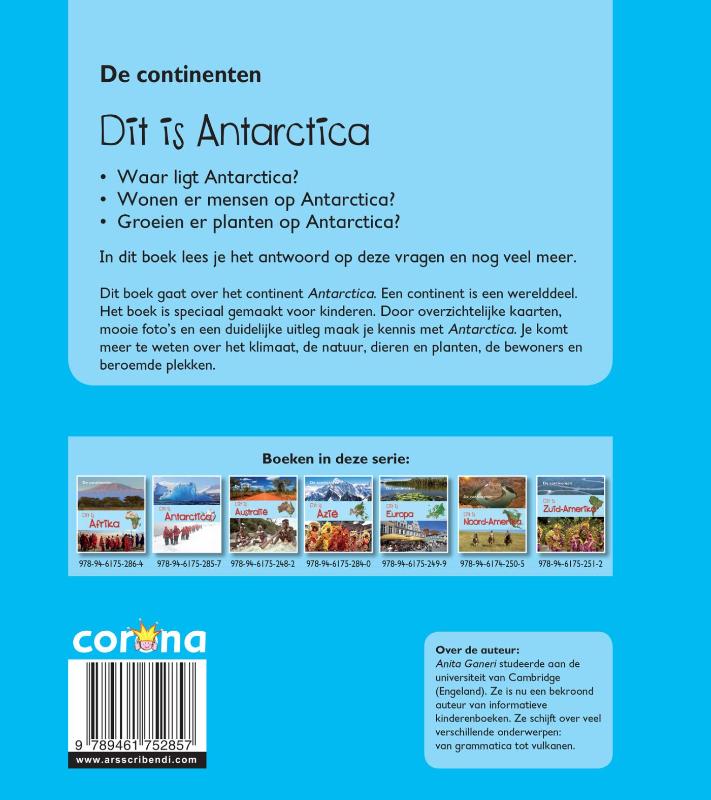 Dit is Antarctica / De Continenten achterkant