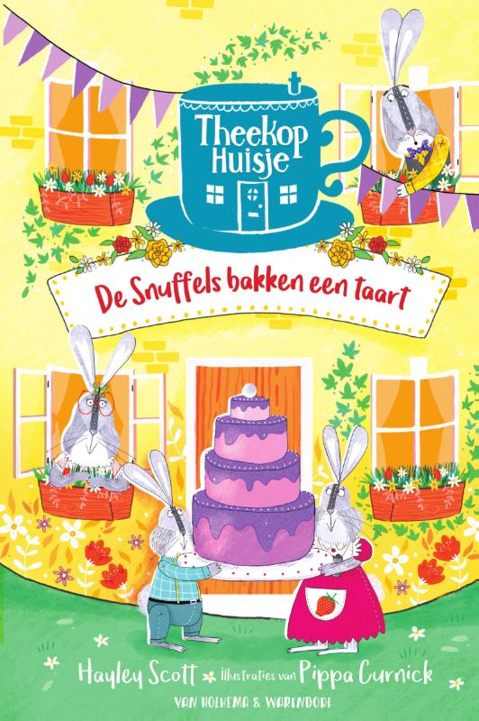 De snuffels bakken een taart / Theekophuisje / 2