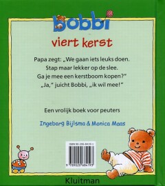 Bobbi viert kerst achterkant