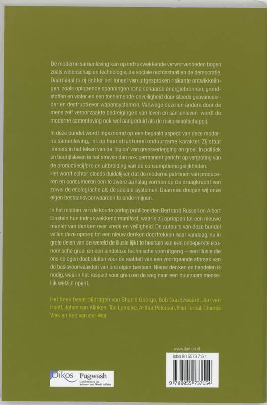 Van grenzen weten achterkant