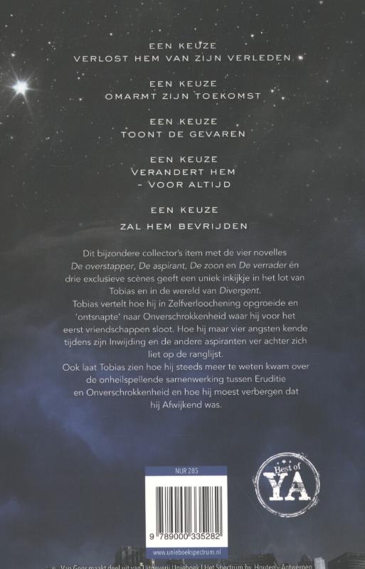 Het verhaal van Four / Divergent / 0.1 Het verhaal van Four / Divergent / 0.1 achterkant