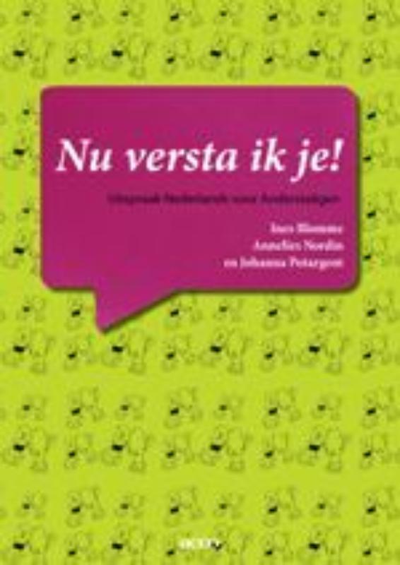 Nu versta ik je! + CD