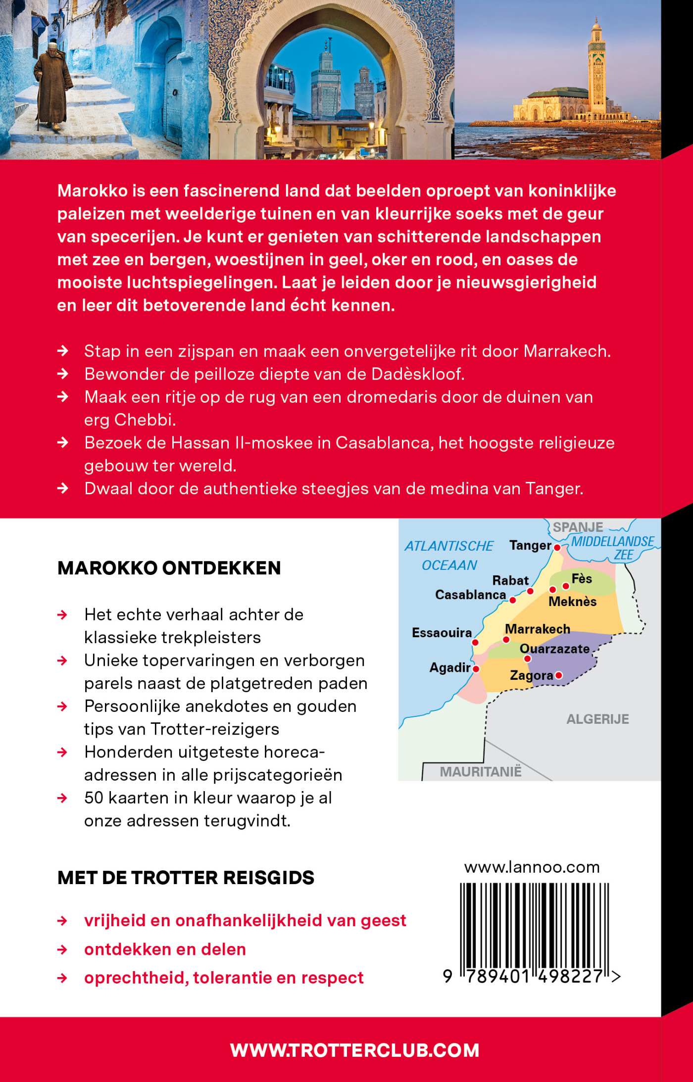 Marokko / Trotter achterkant