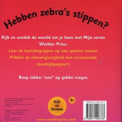 WP doorkijkboeken / Hebben zebra's stippen? / Mijn eerste Winkler Prins achterkant