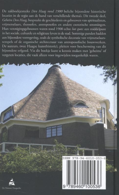 Geheim Den Haag / Zakboekjesserie Den Haag achterkant