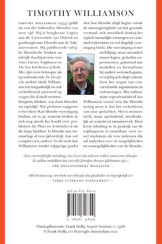 De filosofische methode achterkant