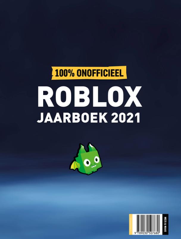 Roblox jaarboek 2021 achterkant