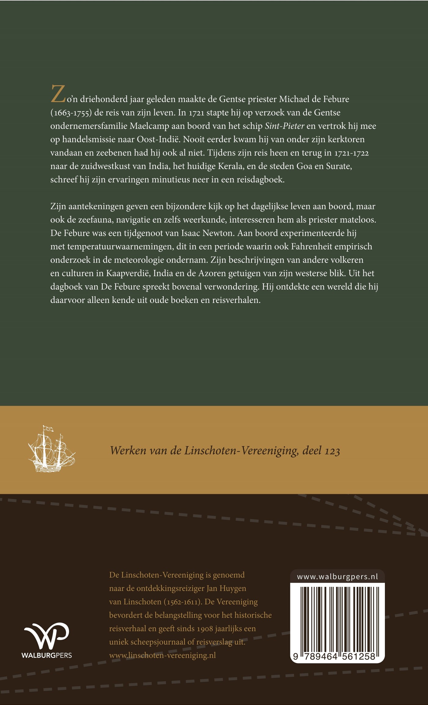 Een ontdekking van de wereld in de achttiende eeuw / Werken van de Linschoten-Vereeniging achterkant