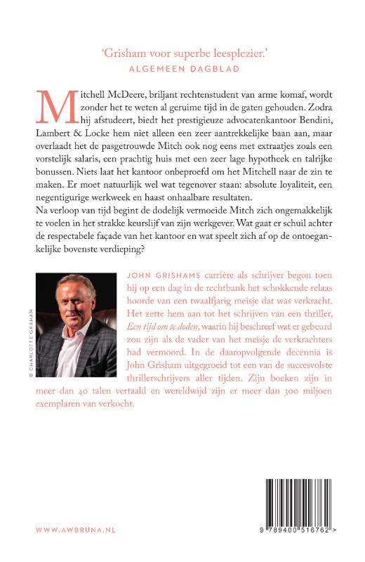 Advocaat van de duivel / Mitch McDeere / 1 achterkant