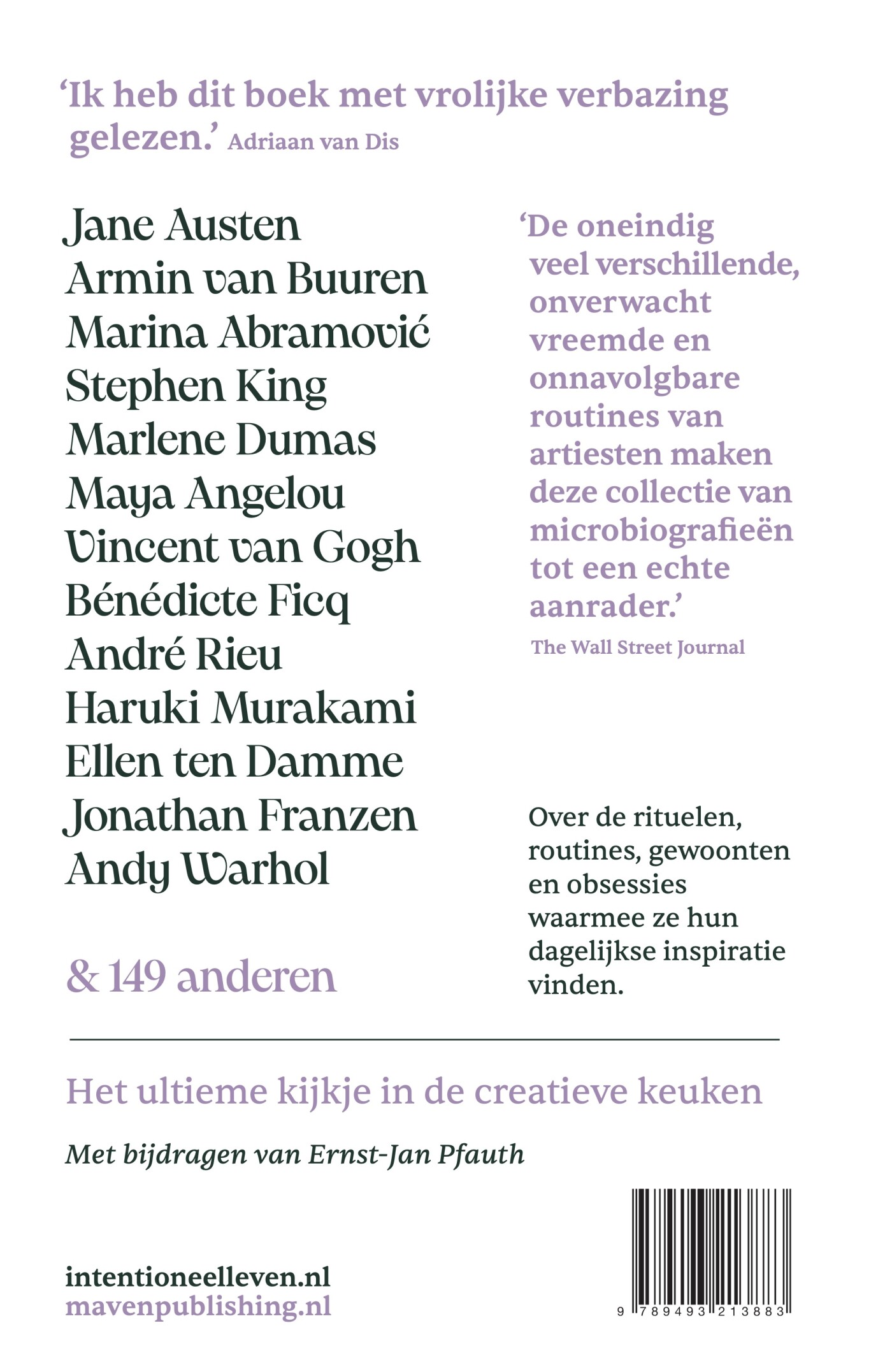 Dagelijkse rituelen achterkant