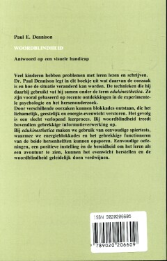 Woordblindheid achterkant