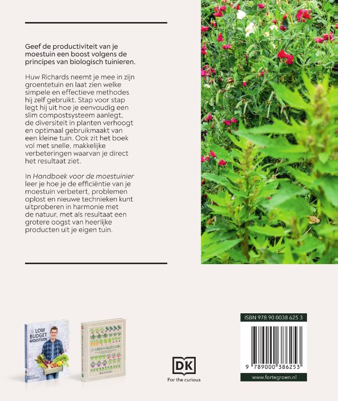 Handboek voor de moestuinier achterkant