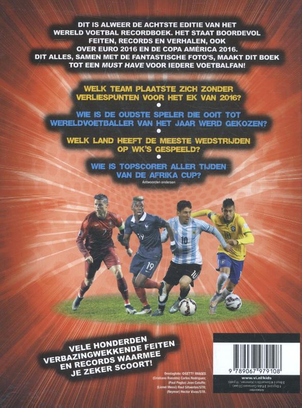 Wereld Voetbal Recordboek 2017 Wereld Voetbal Recordboek 2017 achterkant