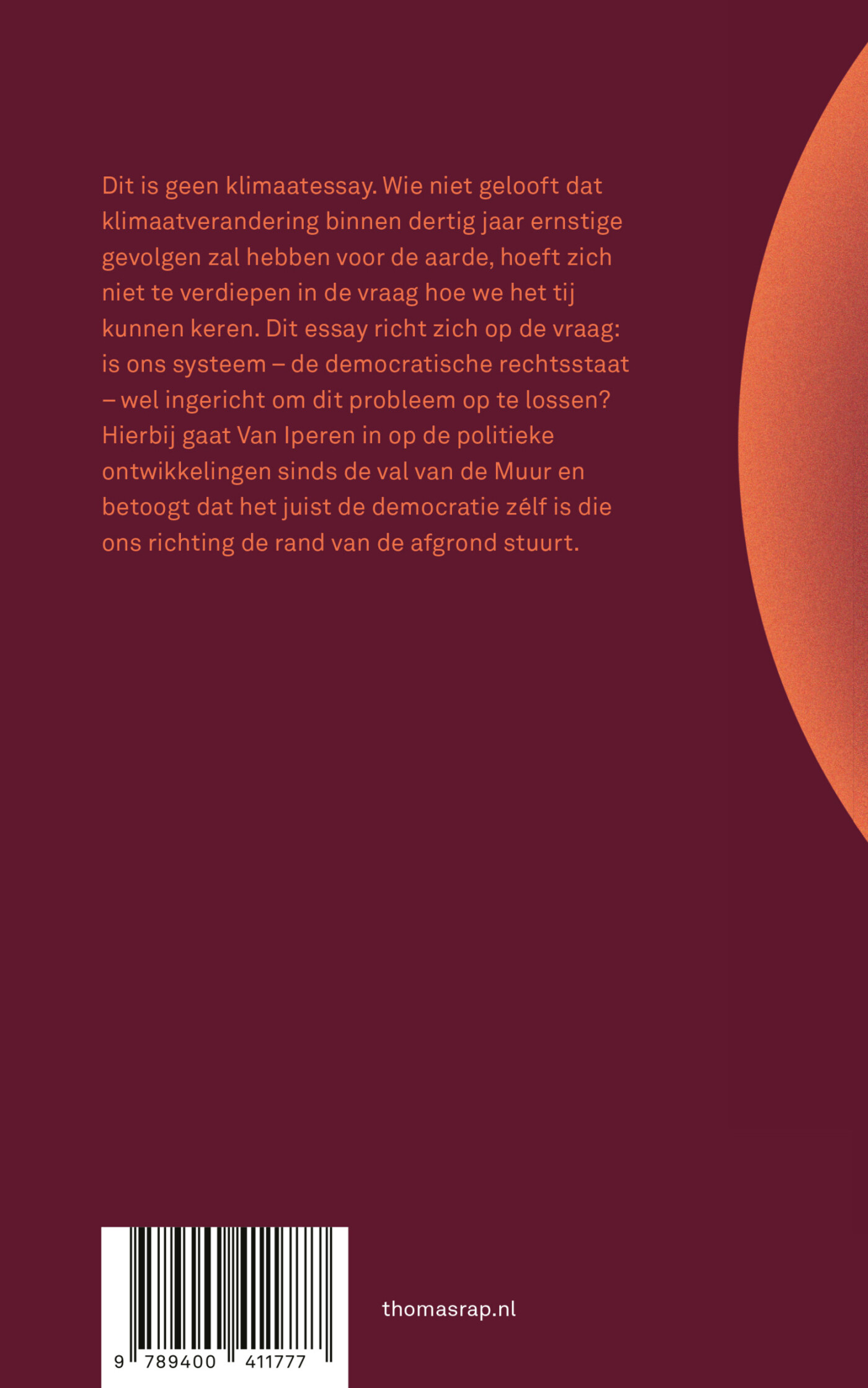 Eigen planeet eerst achterkant