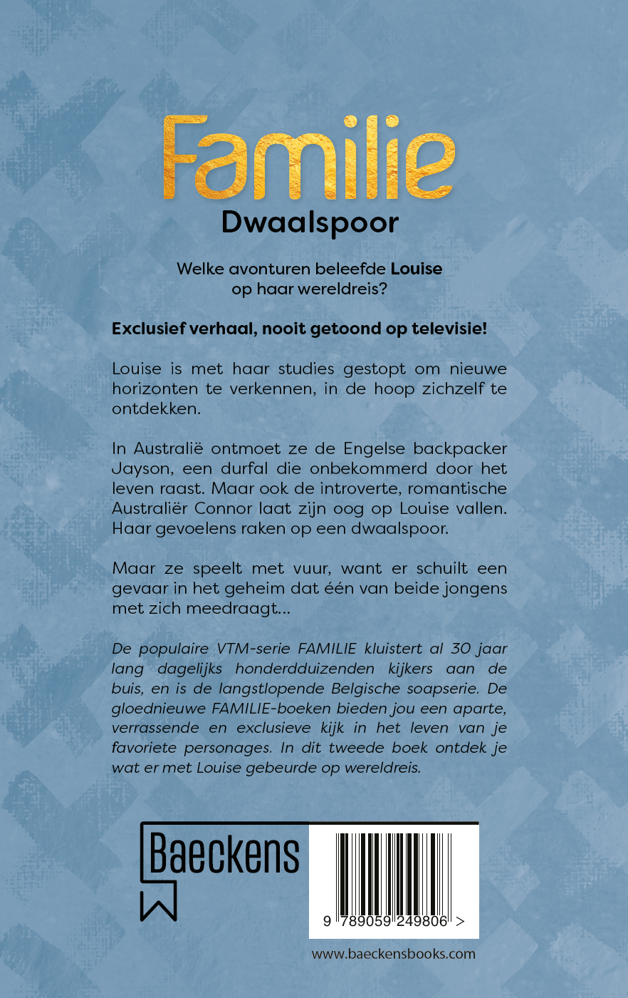 Dwaalspoor / Familie / 2 achterkant