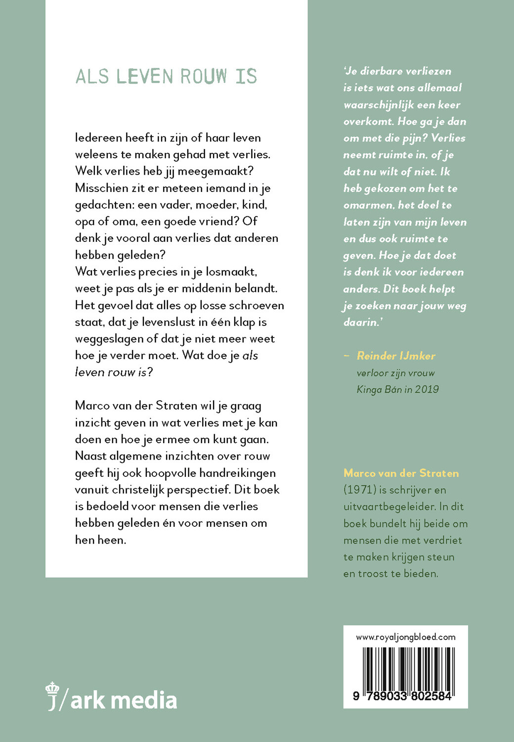 Als leven rouw is achterkant