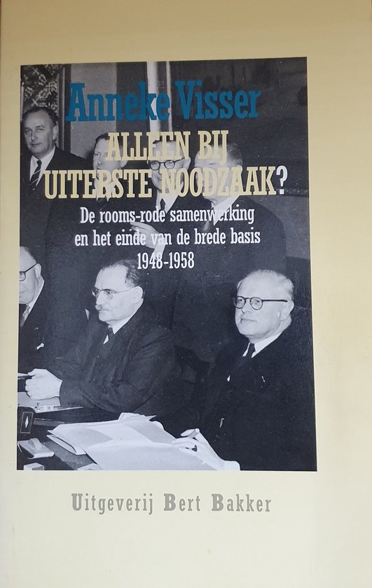 ALLEEN BIJ UITERSTE NOODZAAK?