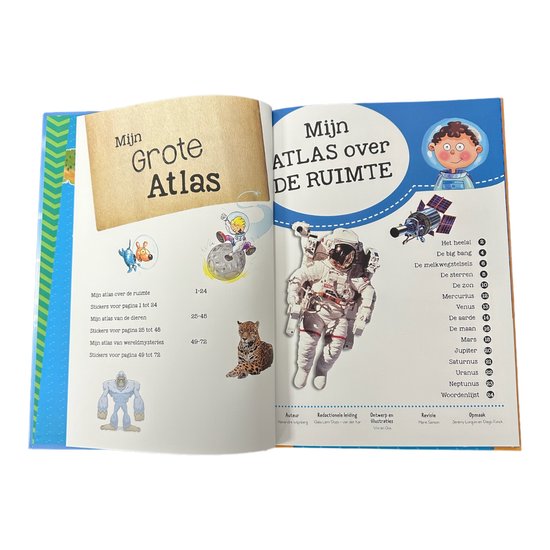 Mijn grote atlas De ruimte