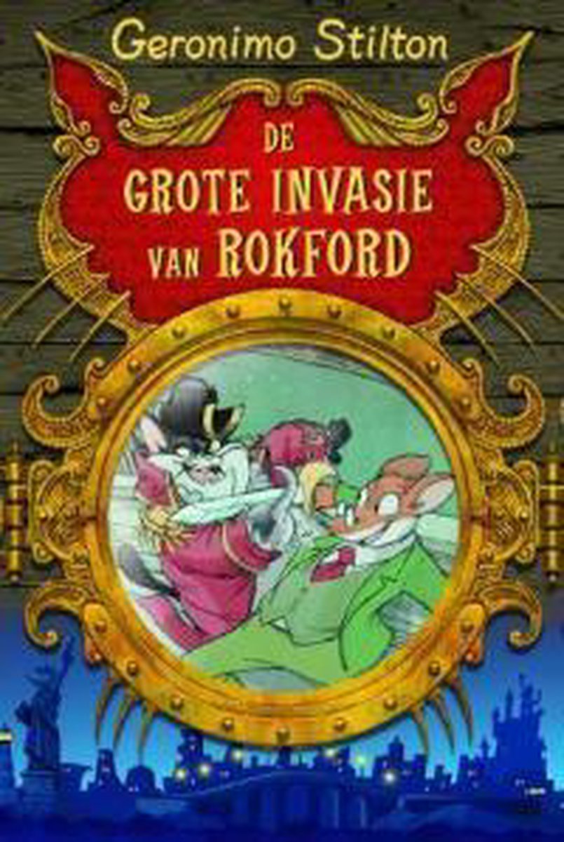 boekenbalie_9789054614715_cover De grote invasie van Rokford / Geronimo Stilton-reeks