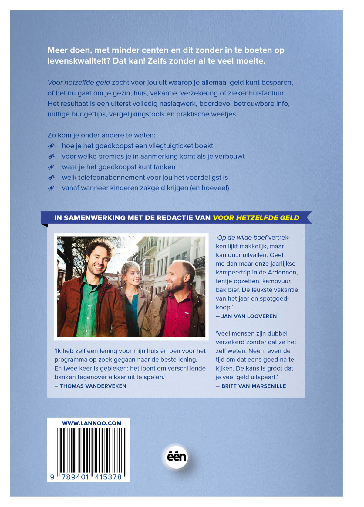 Voor hetzelfde geld achterkant