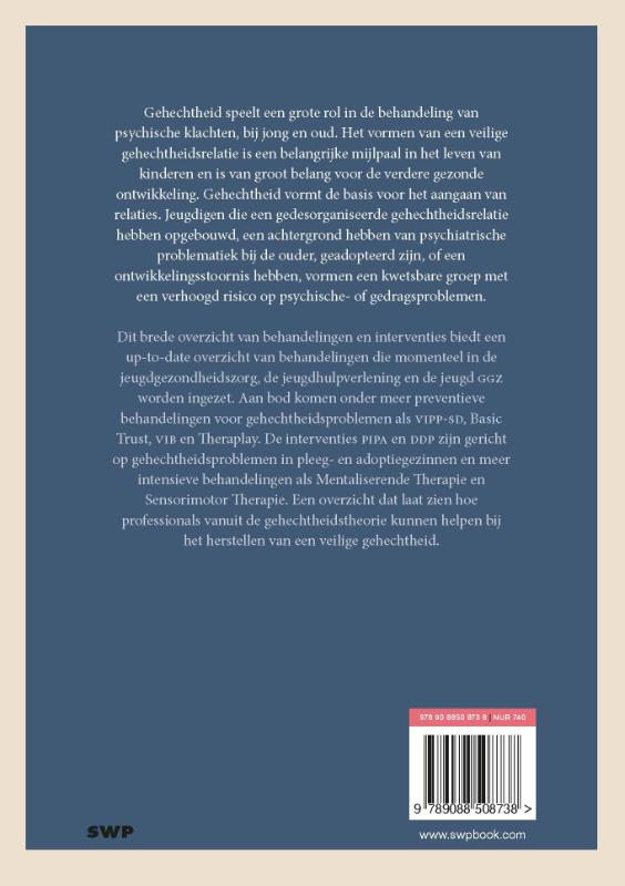 Gehechtheid in de behandelkamer achterkant