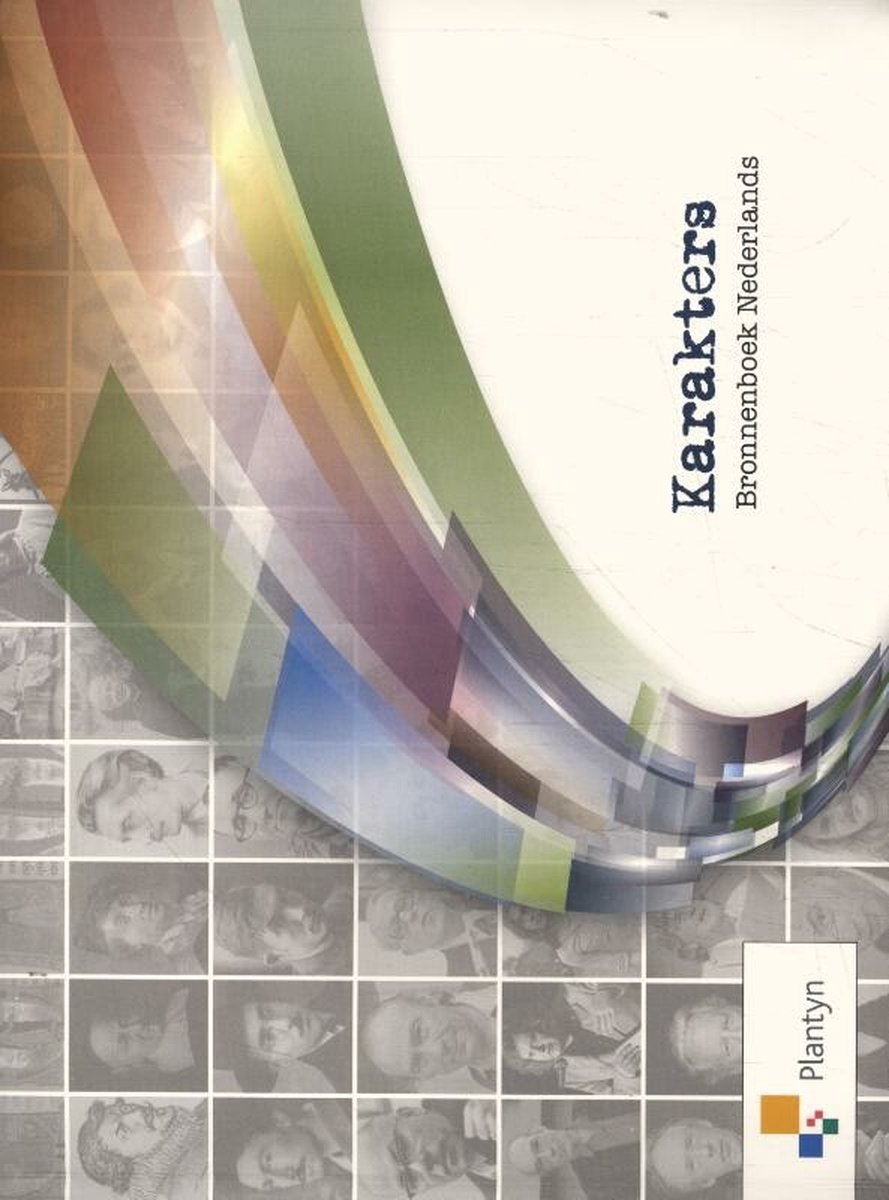 boekenbalie_9789030143338_cover Karakters Bronnenboek (3de graad) / Vast Boek / Impact Nederlands