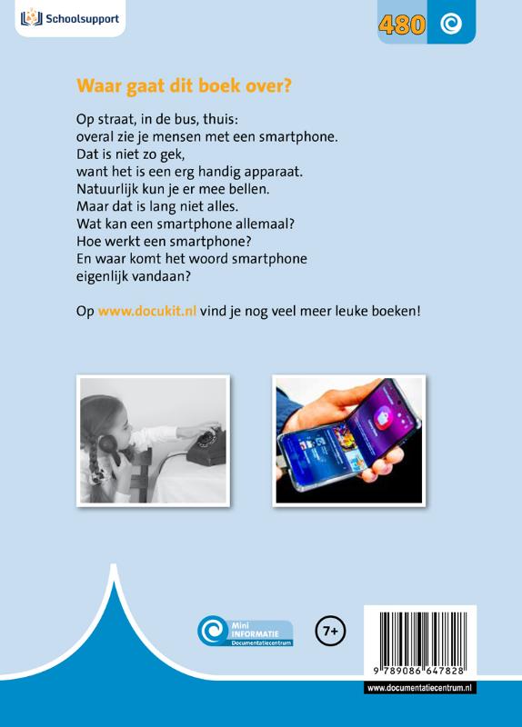 De smartphone / Mini Informatie / 480 achterkant