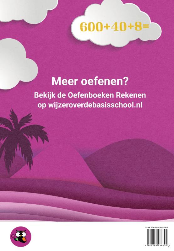 Het grote vakantieboek rekenen - Van groep 6 naar groep 7 / wijzeroverdebasisschool.nl achterkant