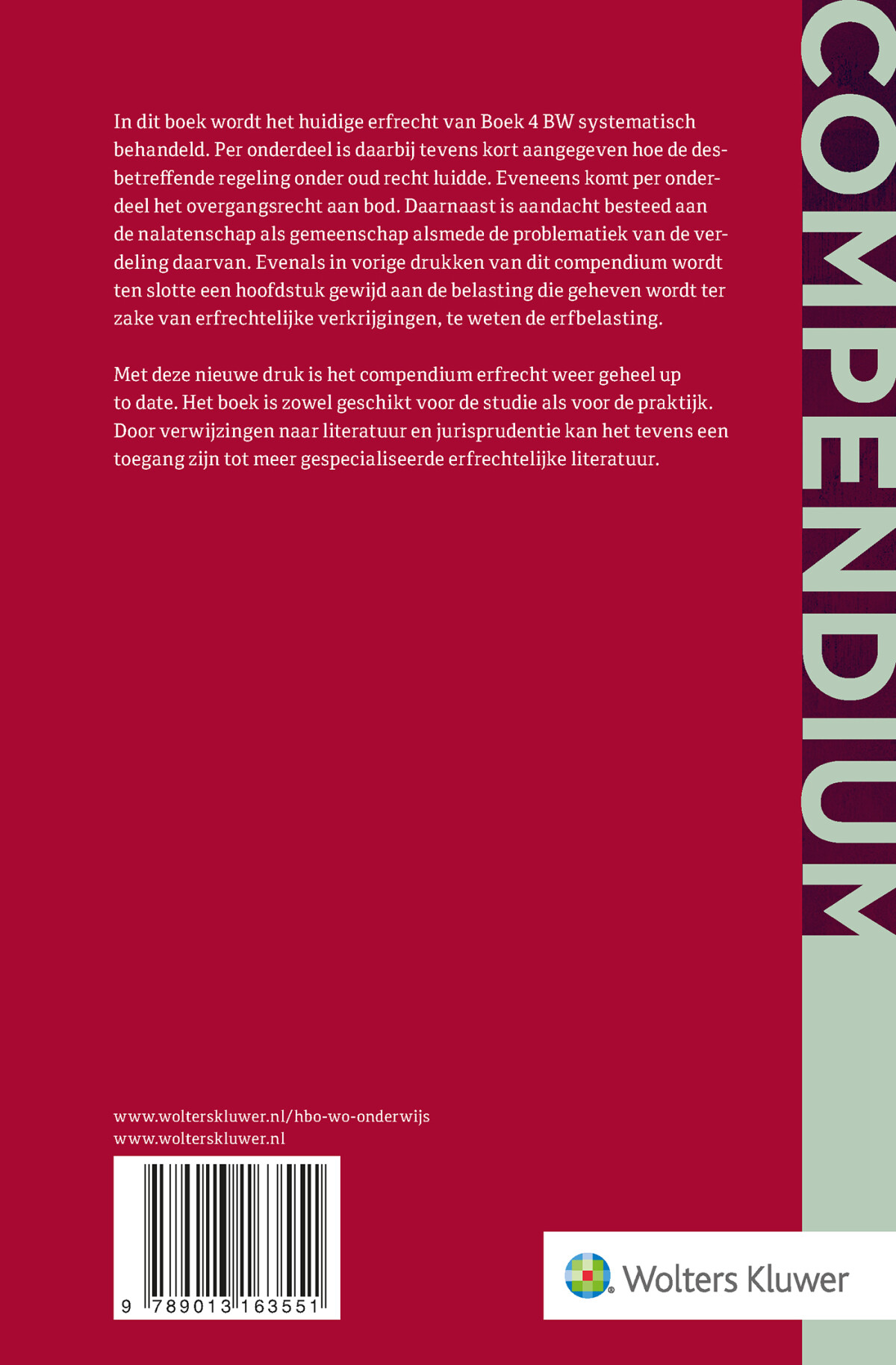 Compendium erfrecht achterkant