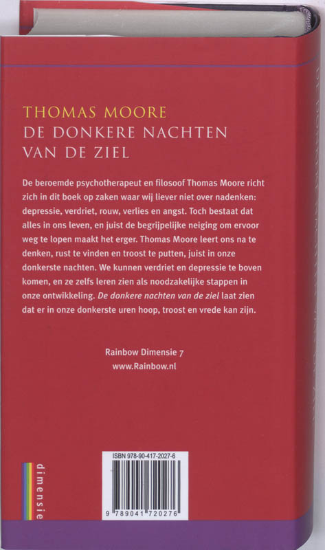 De donkere nachten van de ziel / Dimensie / 7 De donkere nachten van de ziel / Dimensie / 7 achterkant