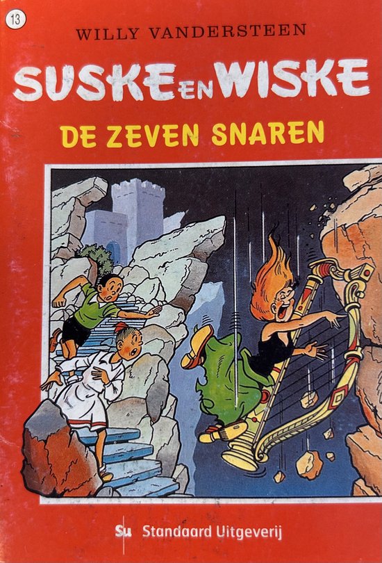 Suske en Wiske de zeven snaren Mini stripboek 13