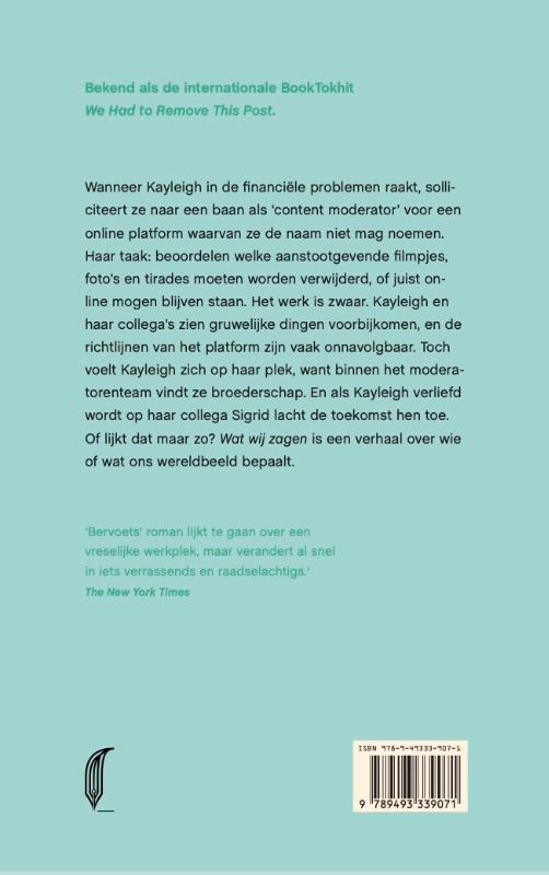 Wat wij zagen achterkant