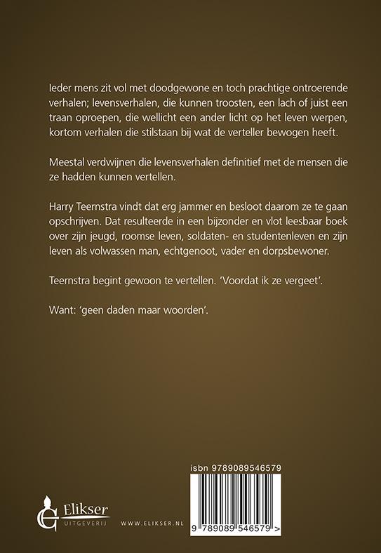 Stilstaan bij wat bewogen heeft achterkant