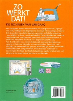Zo werkt dat ! achterkant