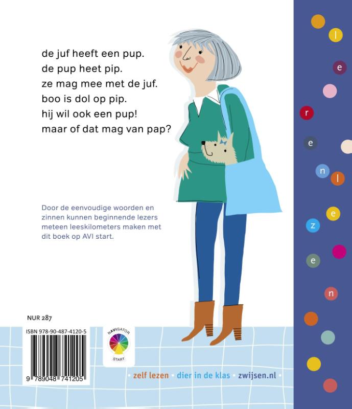een pup voor boo / Leren lezen AVI start achterkant