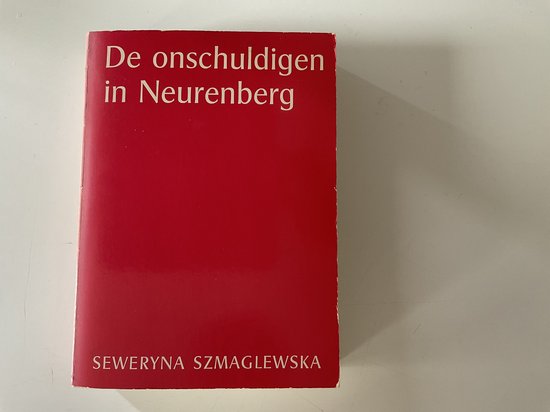 Szmaglewska Onschuldigen In Neurenberg
