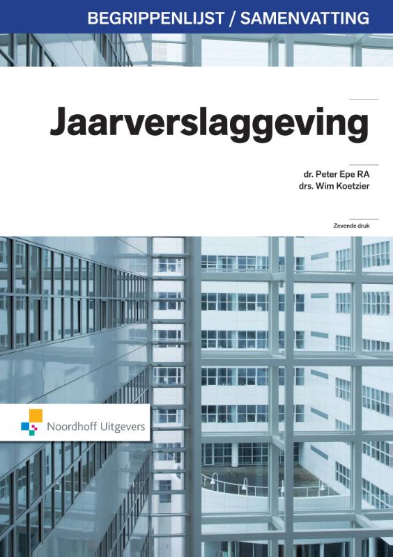 Begrippen jaarverslaggeving