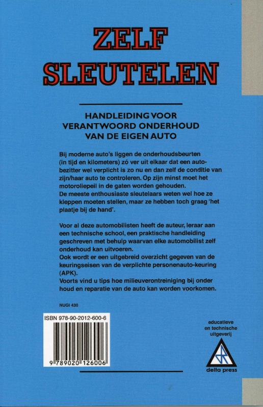 Autotechniek in woord en beeld achterkant