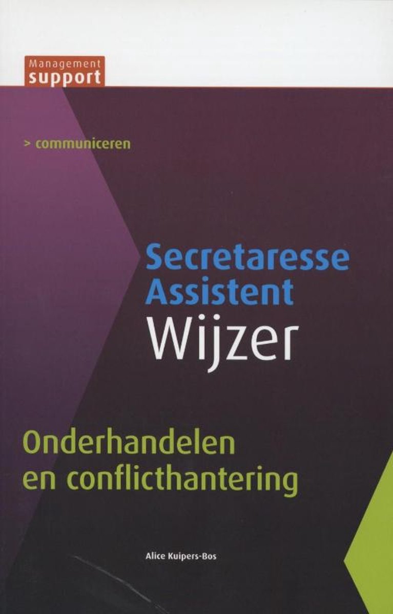 Conflicthantering / Secretaresse Assistant Wijzer