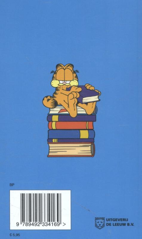 Tijd voor een tukje / Garfield pockets / 91 achterkant