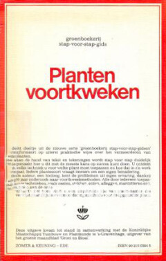 Planten voortkweken / Groenboekerij stap-voor-stap-gids achterkant
