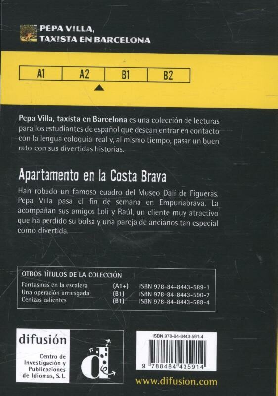 Apartamento en la Costa Brava / Pepa Villa, taxista en Barcelona A2 achterkant