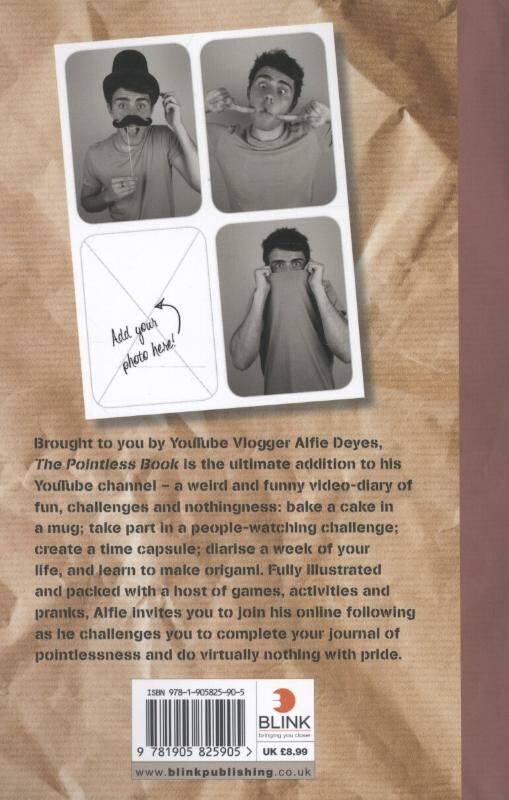 The Pointless Book achterkant