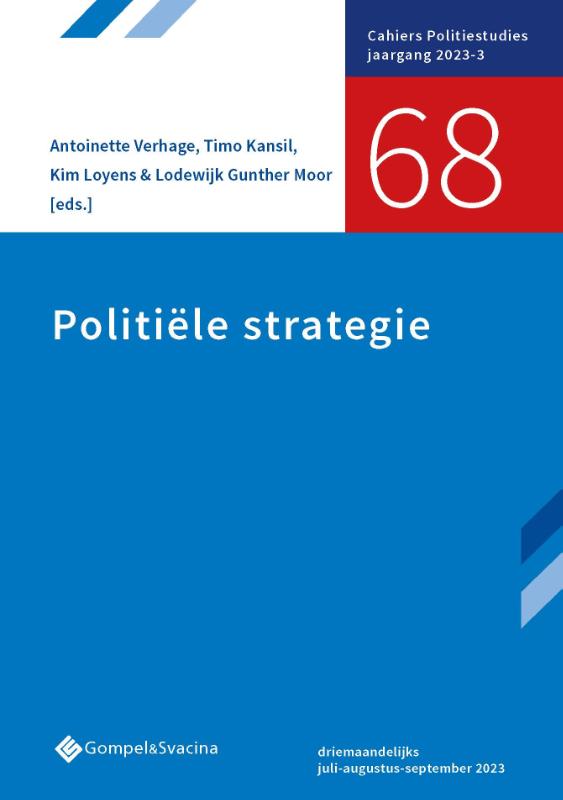 Politiële strategie / Cahiers Politiestudies / 68
